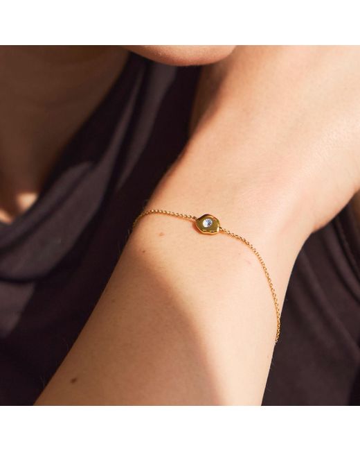 Arctic Fox & Co. Metallic The April Birthstone Bracelet
