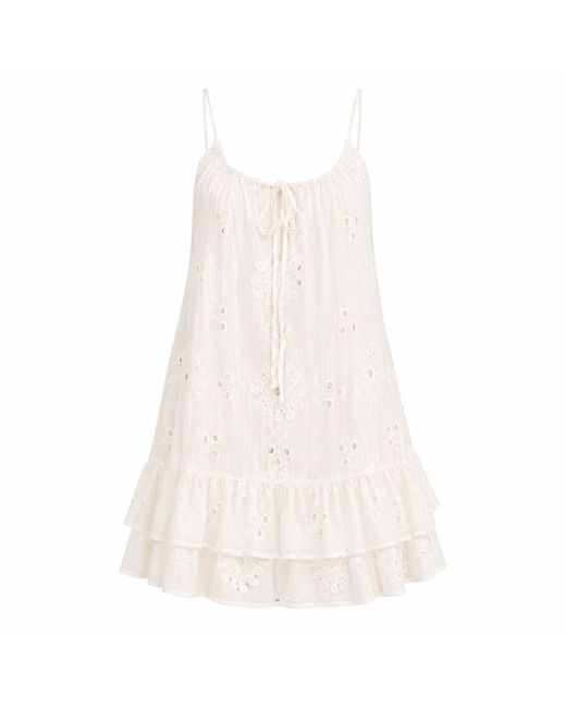 Muche Et Muchette White Surya Sleeveless Dress