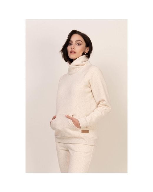 Oh!Zuza Natural Neutrals Roll-Neck Sweatshirt