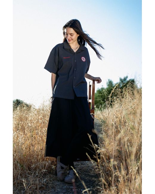 ナゴンスタンス　ｅａｓｙ　ｃａｒｅ　ｃｒｏｐｐｅｄ　ｓｈｉｒｔ ナゴンスタンス easy care cropped shirt ナゴ