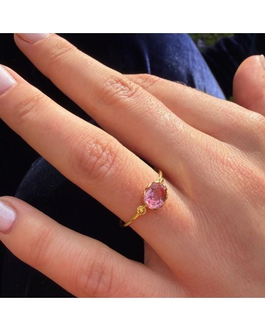 Emma Chapman Jewels Multicolor Tourmaline Stacking Ring