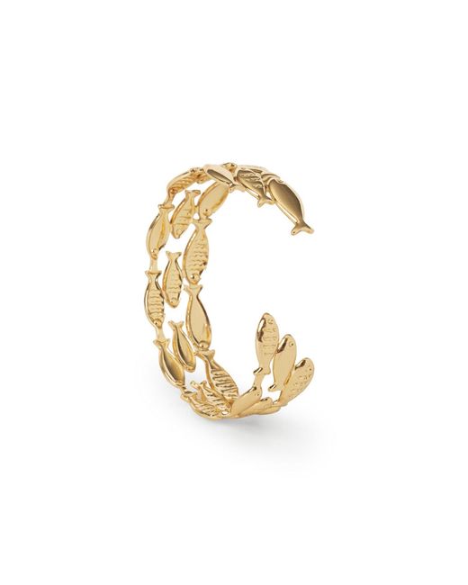Saachi Metallic Coastal Statement Cuff