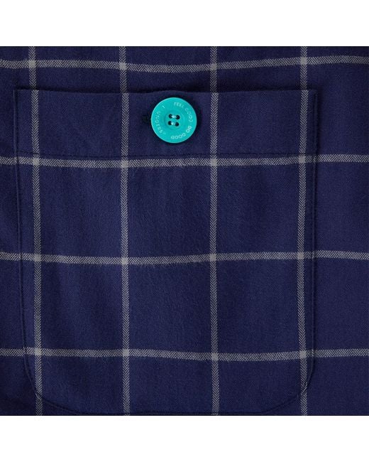 Lounge Blue Loungewear Trousers-Pants Regular Length Sea Otter Design for men