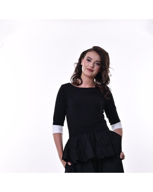 Frock Tales Black Darling Top
