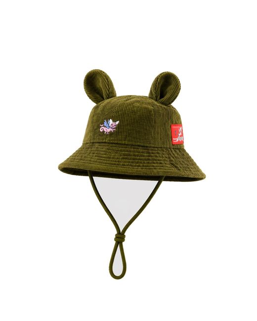 Castaneda Green Moss Explorer Hat Teddy