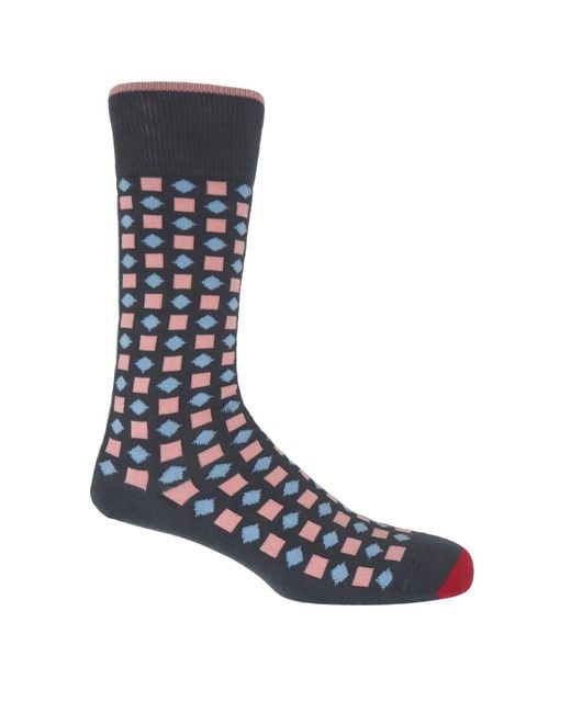 Peper Harow - Made in England Blue Socks Bundle for men