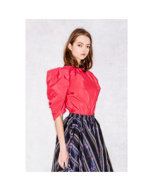 Bianca Popp Pink Victorian Sleeves Blouse