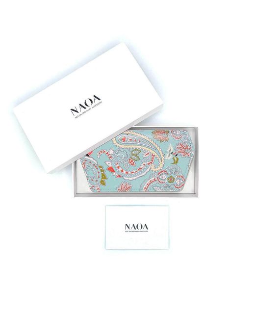 Naoa Blue Three Pack Apple-Leather Slim Glasses Case