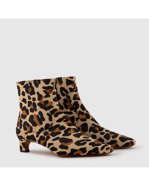Mariano Shoes Brown Gandarinha Boot Leopard