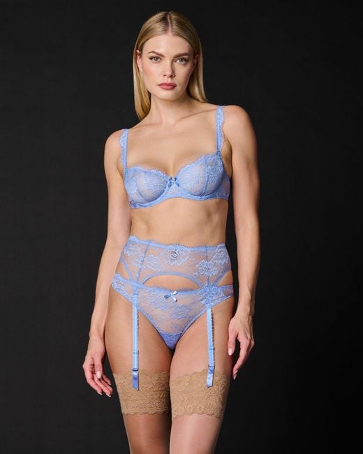 Journelle Blue Isabel Balconette Bra Mer