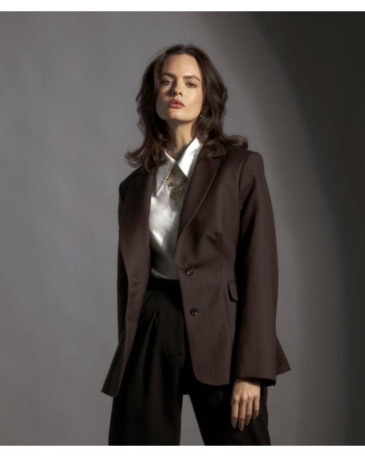 Baltér Brown Equestrian Blazer