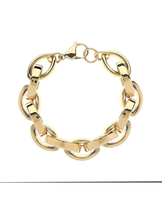 Emma Holland Jewellery Metallic Statement Chain Bracelet