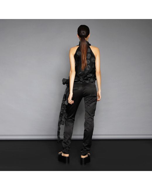 Silvia Serban Black Slim Pants