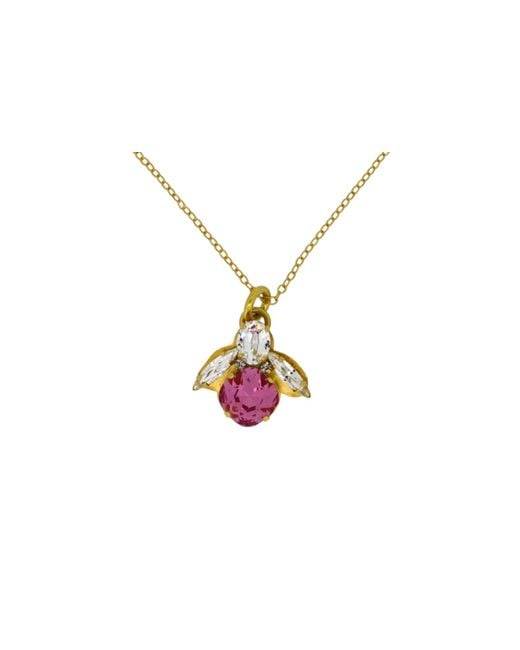 Vicki Sarge Black The Bee Necklace