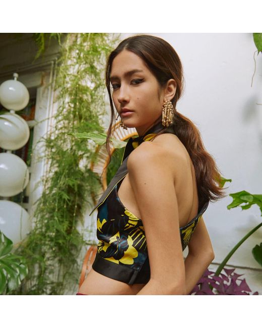 Emma Wallace Black Yen Top