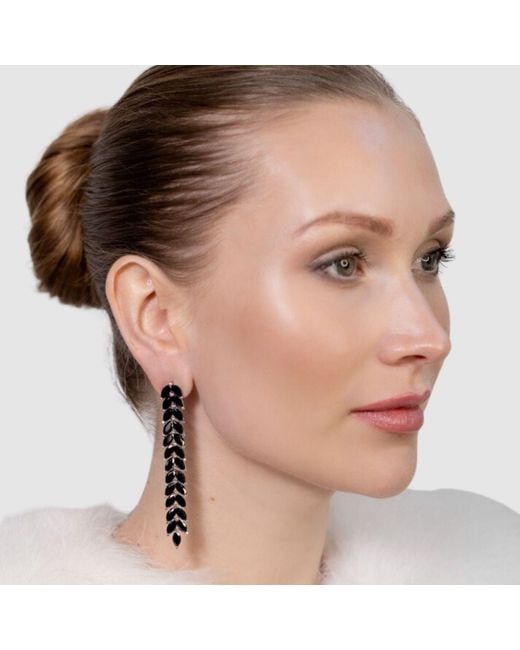 Stephanie Browne Australia Black Bobbi Earrings