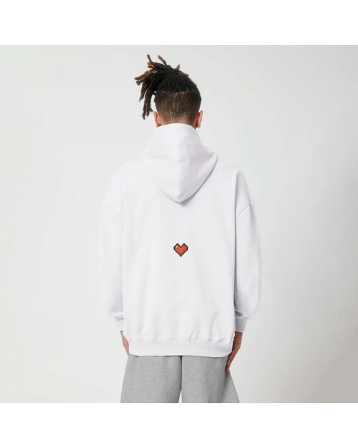 mysimplicated White Cotton Hoodie for men