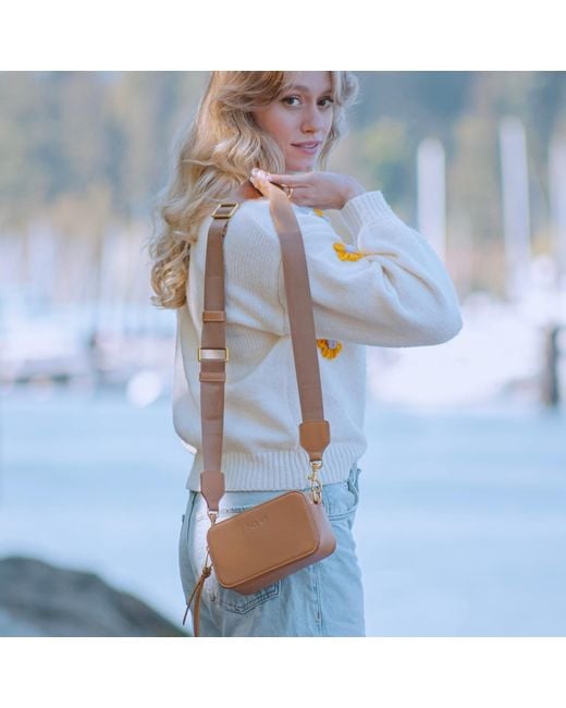 No.49 Handbags Brown Kiki Tan Camera Bag