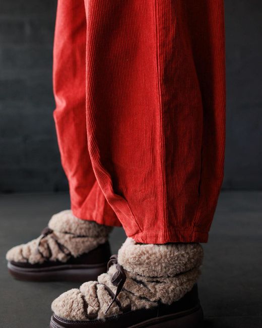 Mabli Red Cord Pants