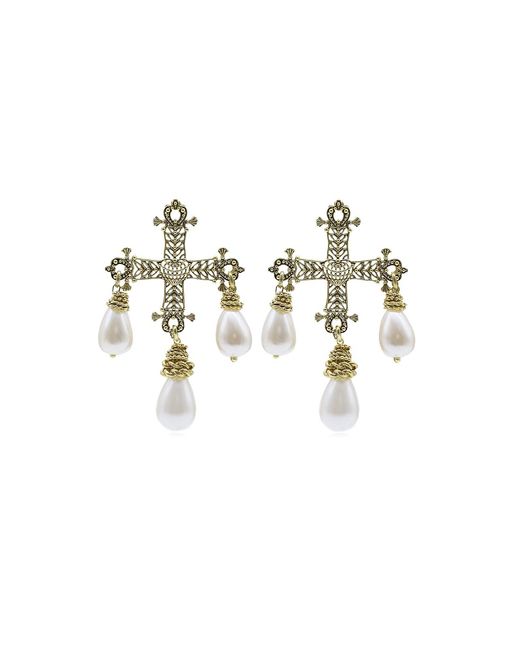 Bayemeyc Black Monara Pearl Earrings