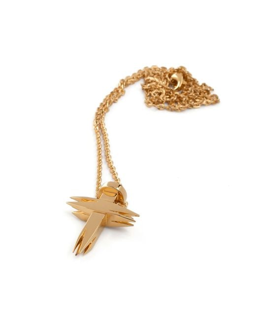 Kasun Metallic Nail & Cross Pendant