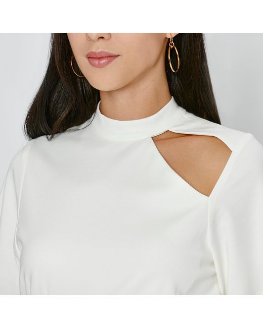 Emma Wallace Gray Cheryl Top