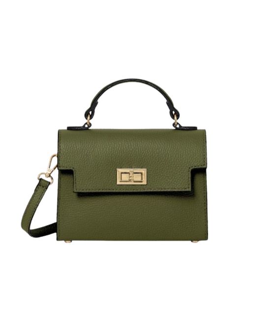 Betsy & Floss Green Forli Top Handle Handbag