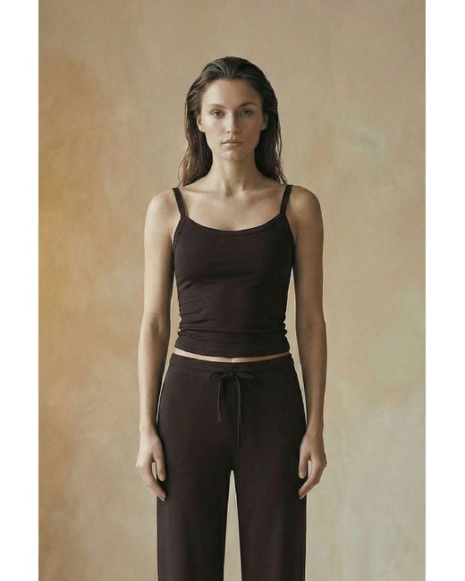 No'design Black Arla Strappy Top