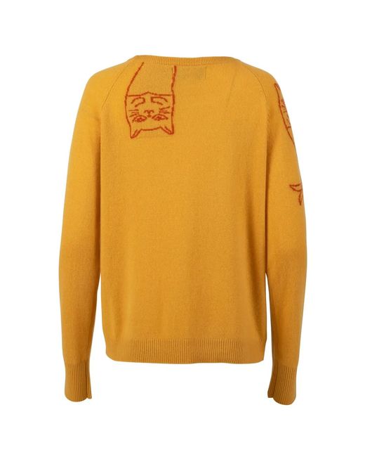 Catnip and Seaweed Yellow The Cashmere Sweater