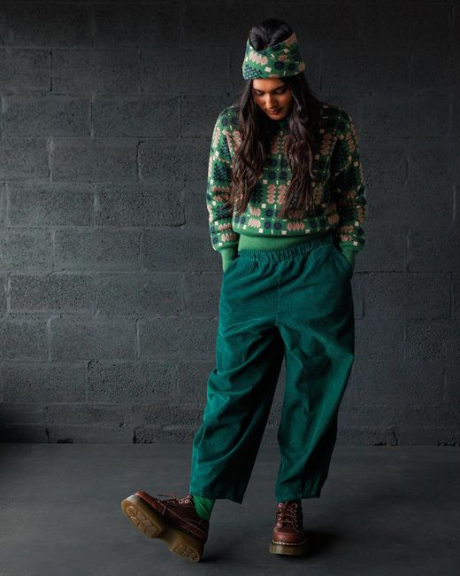 Mabli Green Carthen Cotton Head Wrap