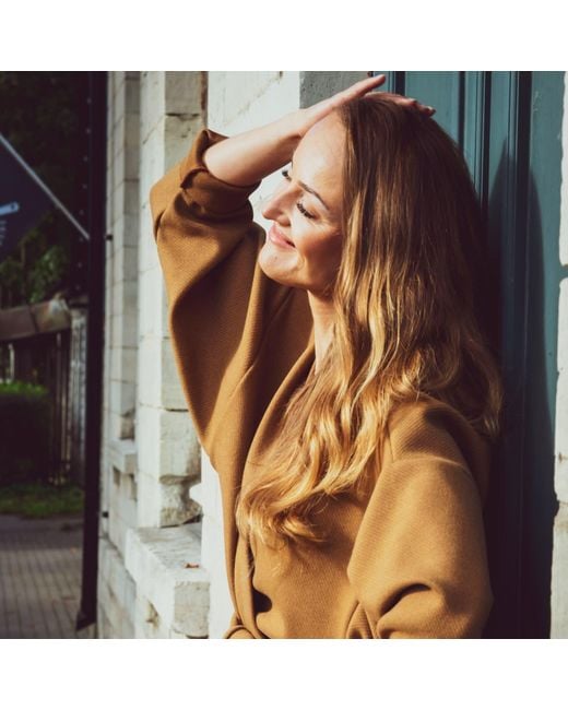 Nola Brown Iris Jacket Cognac