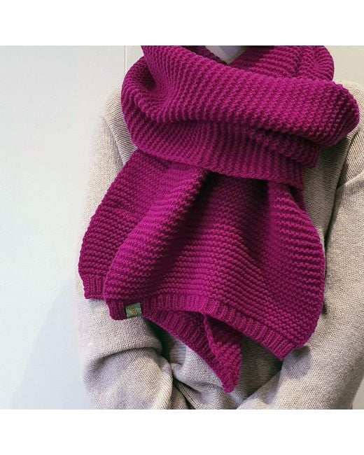 Otto & Spike Purple Scarves
