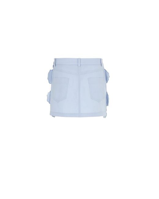 Herfetch Blue Resort Mini Skirt