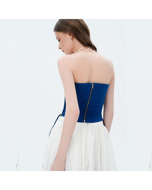 Elsava Blue Corset