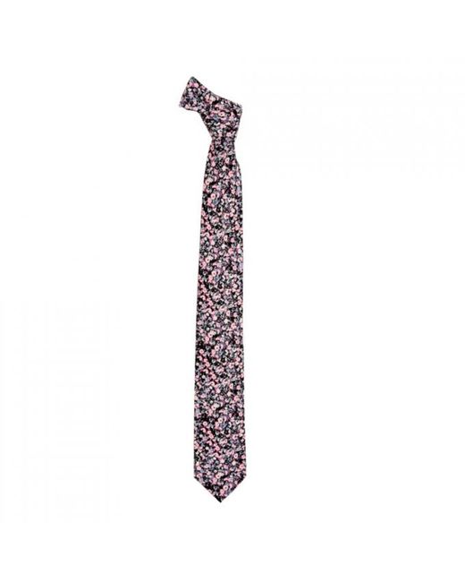 DAVID WEJ Multicolor Floral Printed Tie – for men