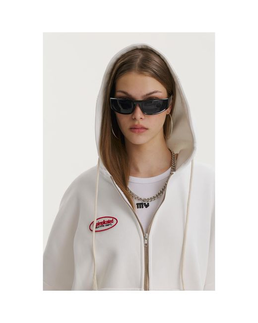 mysimplicated White Dept. Off- Hoodie W for men