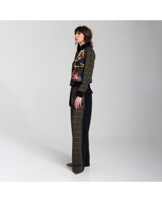 ARTISTA Black Gift Printed Bomber