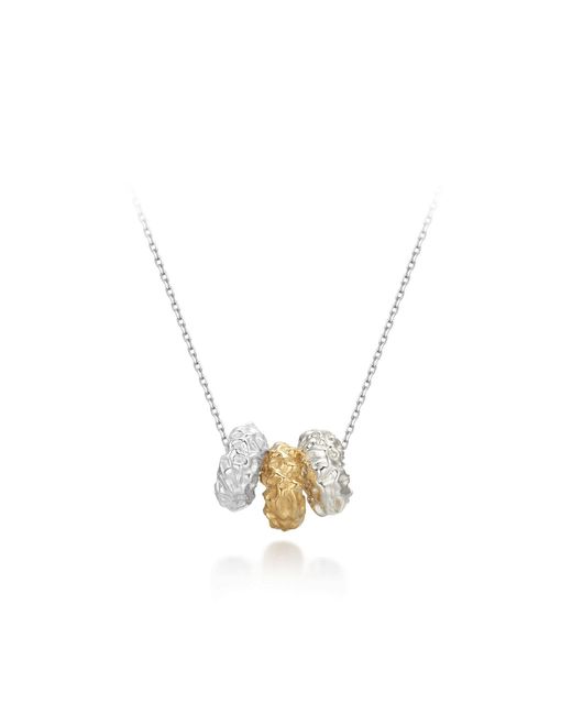 Didier Dubot Metallic Sensuelle Raw Mixed Metal Necklace