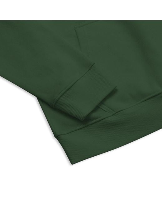Anchor and Crew Green Bottle Just Roam. Seeker Organic Cotton Raglan Hoodie