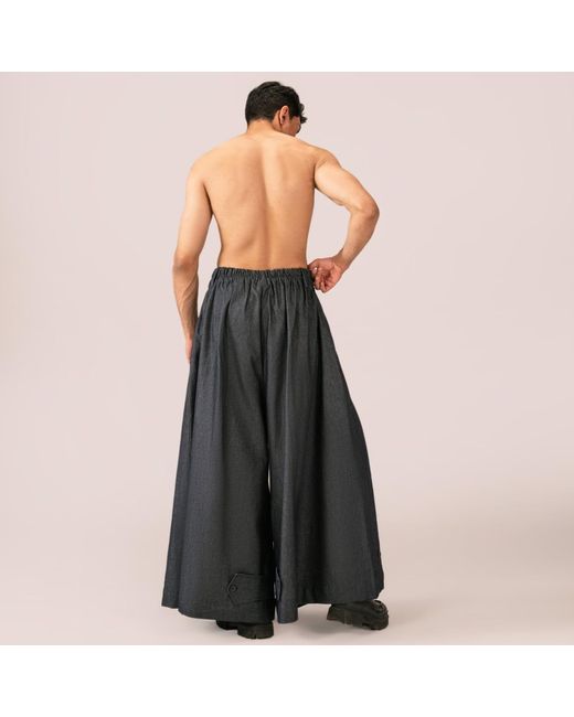 Collected Xx Gray Samurai Shalwar Pants