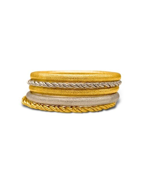 Jaredjamin Yellow Jubilee & Bangle Stack