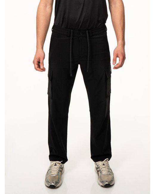 Saved Lab Black Cargo Pant for men
