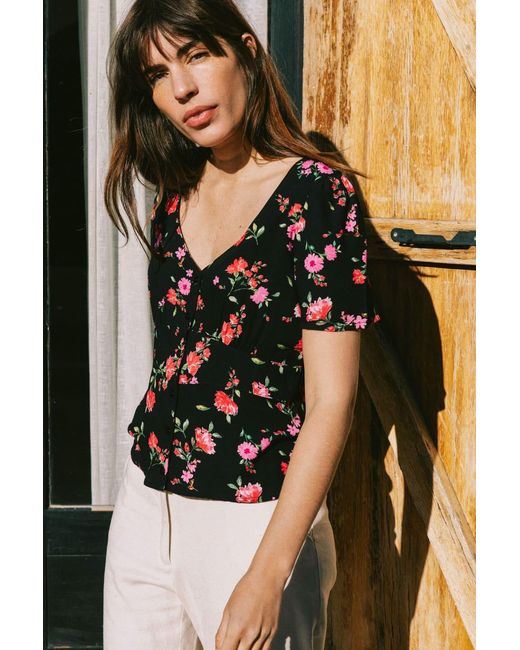 AVANI Apparel Black Blouse Althéa