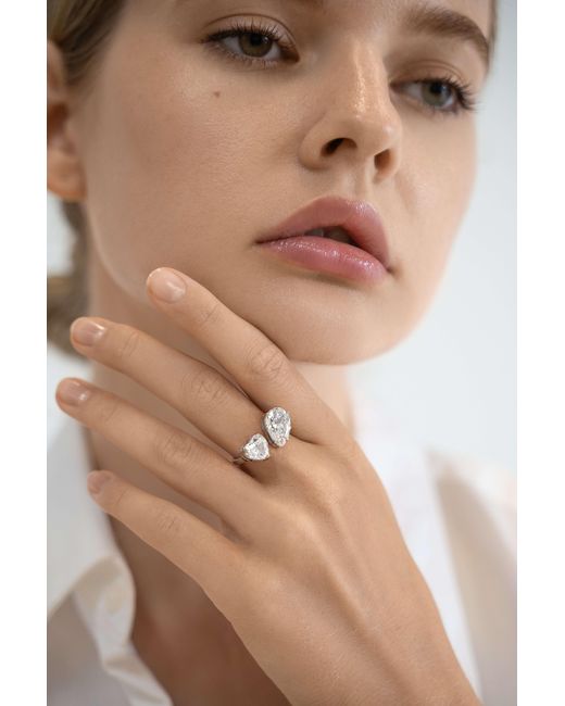 Viviana Halil Metallic The Emelia Premium Zirconia Ring