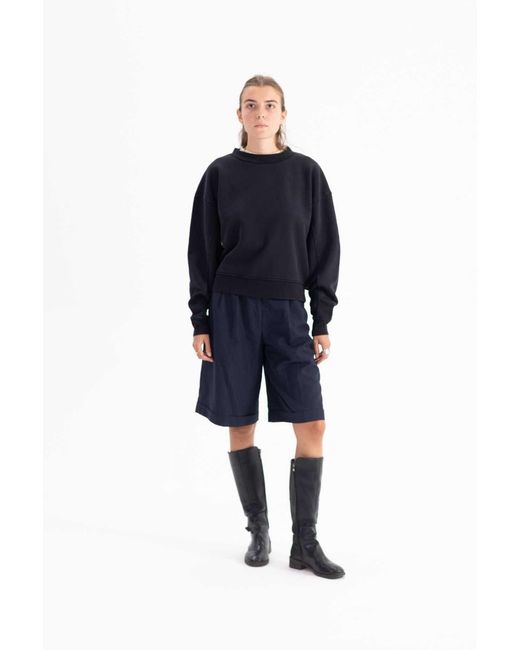 Achilles and the Tortoise Purple Logo Crewneck
