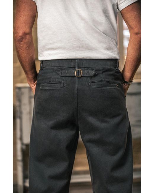 &SONS Trading Co Black Easy Chino Faded for men
