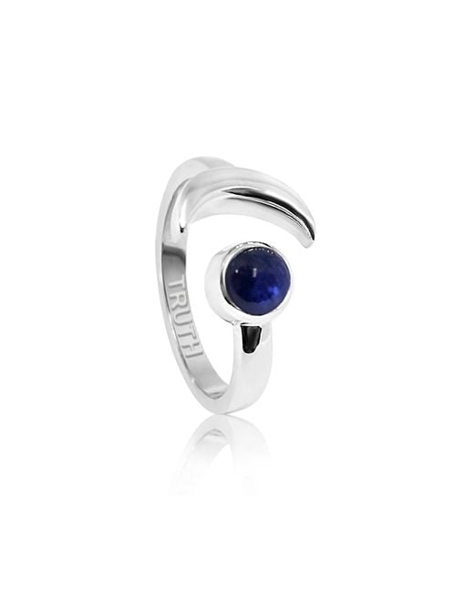 The Jewellery Store London Blue Adjustable September Truth Birthstone Ring