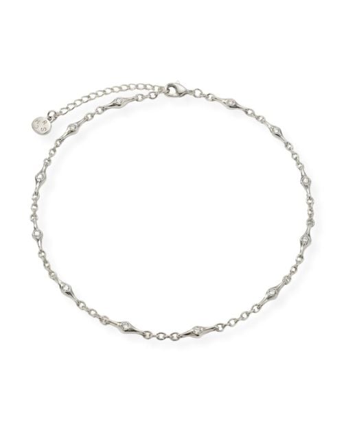 Martina Rozenberg Smira Jewelry Metallic Pedra Necklace