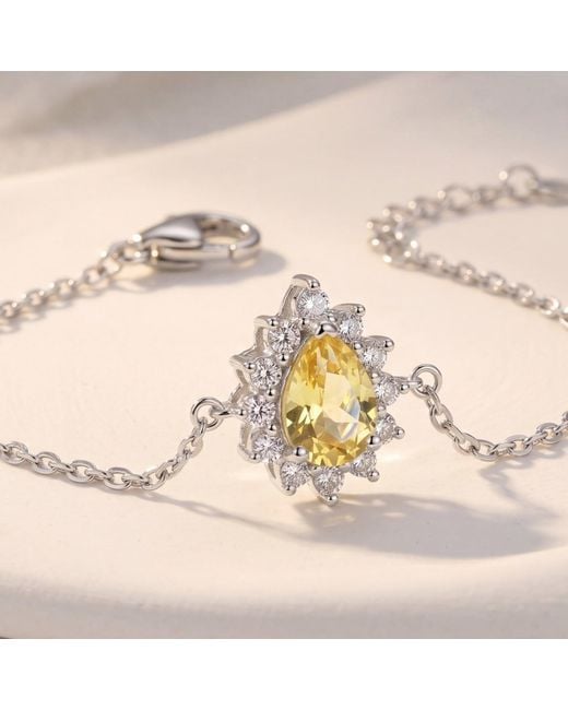 Latelita London Metallic Phillippa Bracelet Topaz