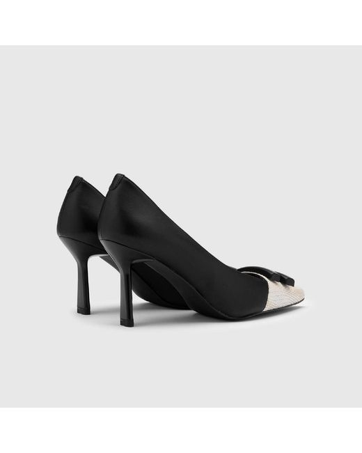Ilvi Black Neutrals Yoro- Leather Pump